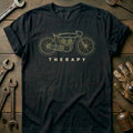 Board Track Racer Therapy Motorcycle T-Shirt EU product image 1
