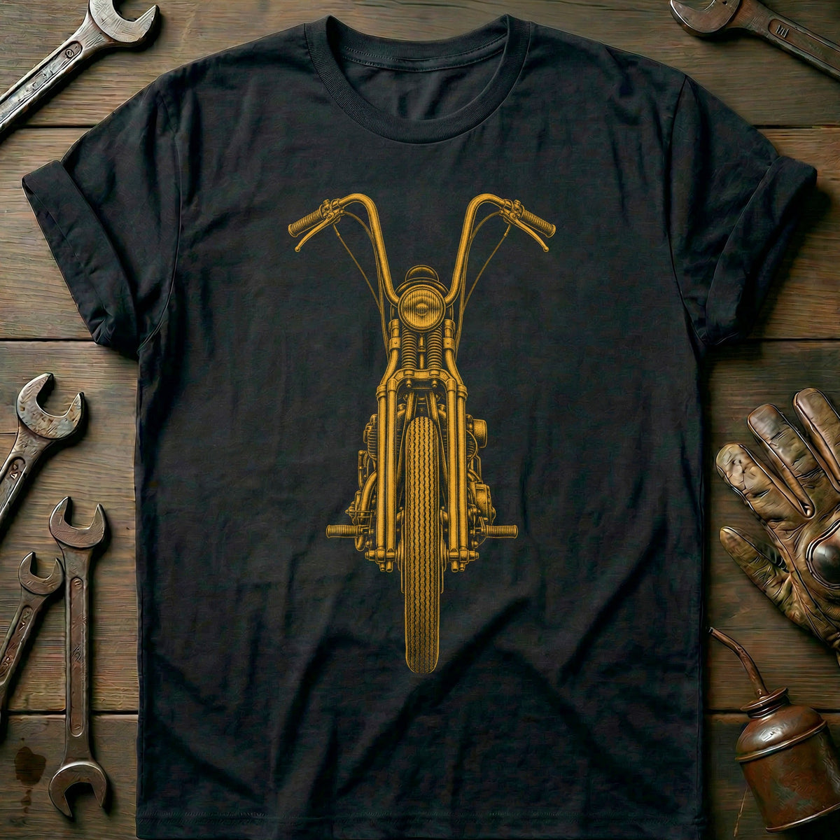Chopper Motorcycle T-Shirt AU product image 3