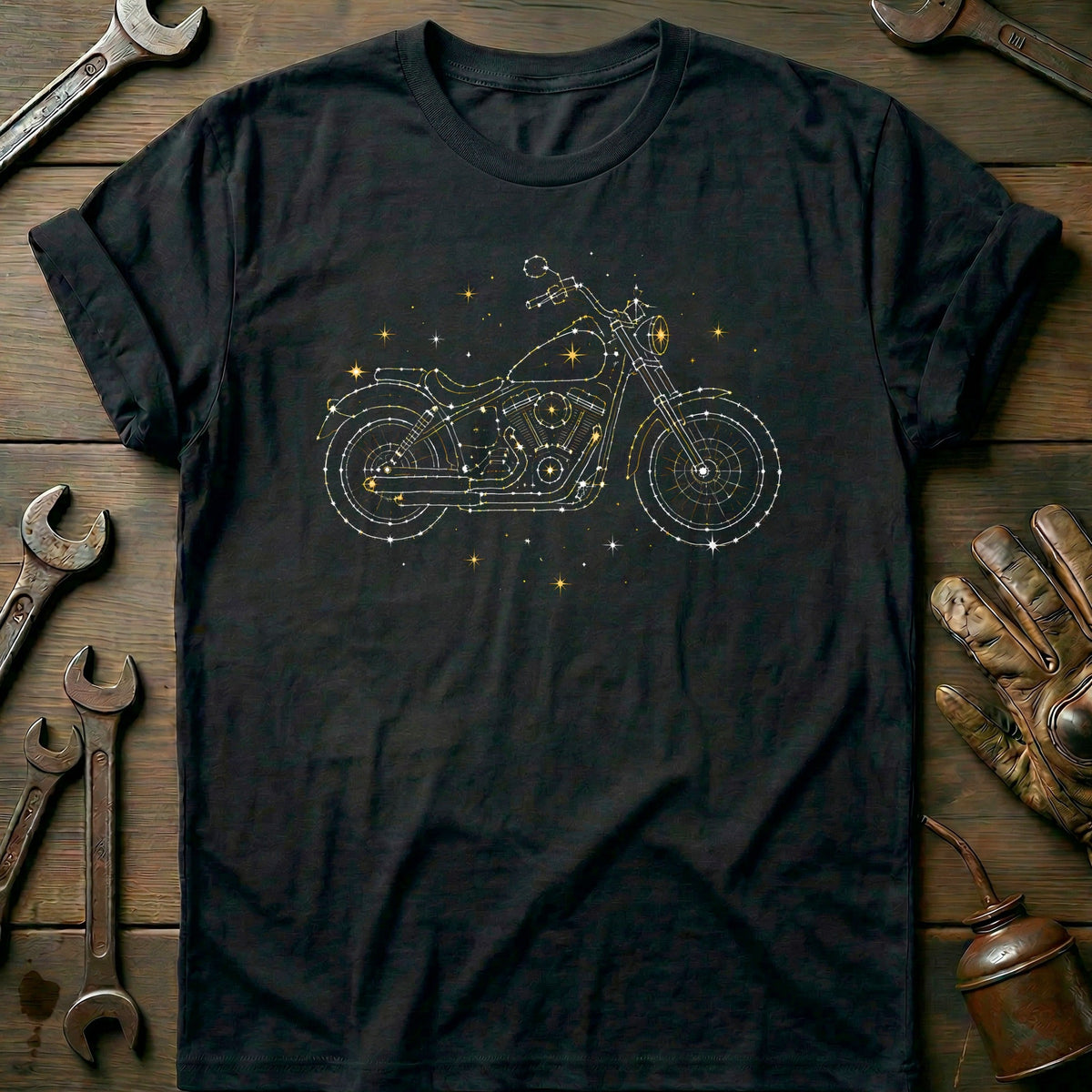 Constellation Moto Motorcycle T-Shirt EU product image 1