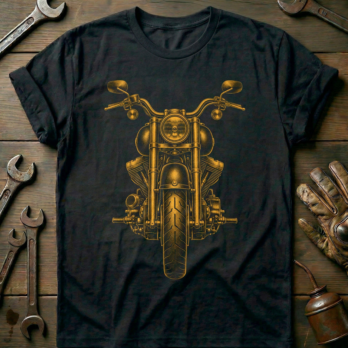 Cruiser Motorcycle T-Shirt EU product image 3