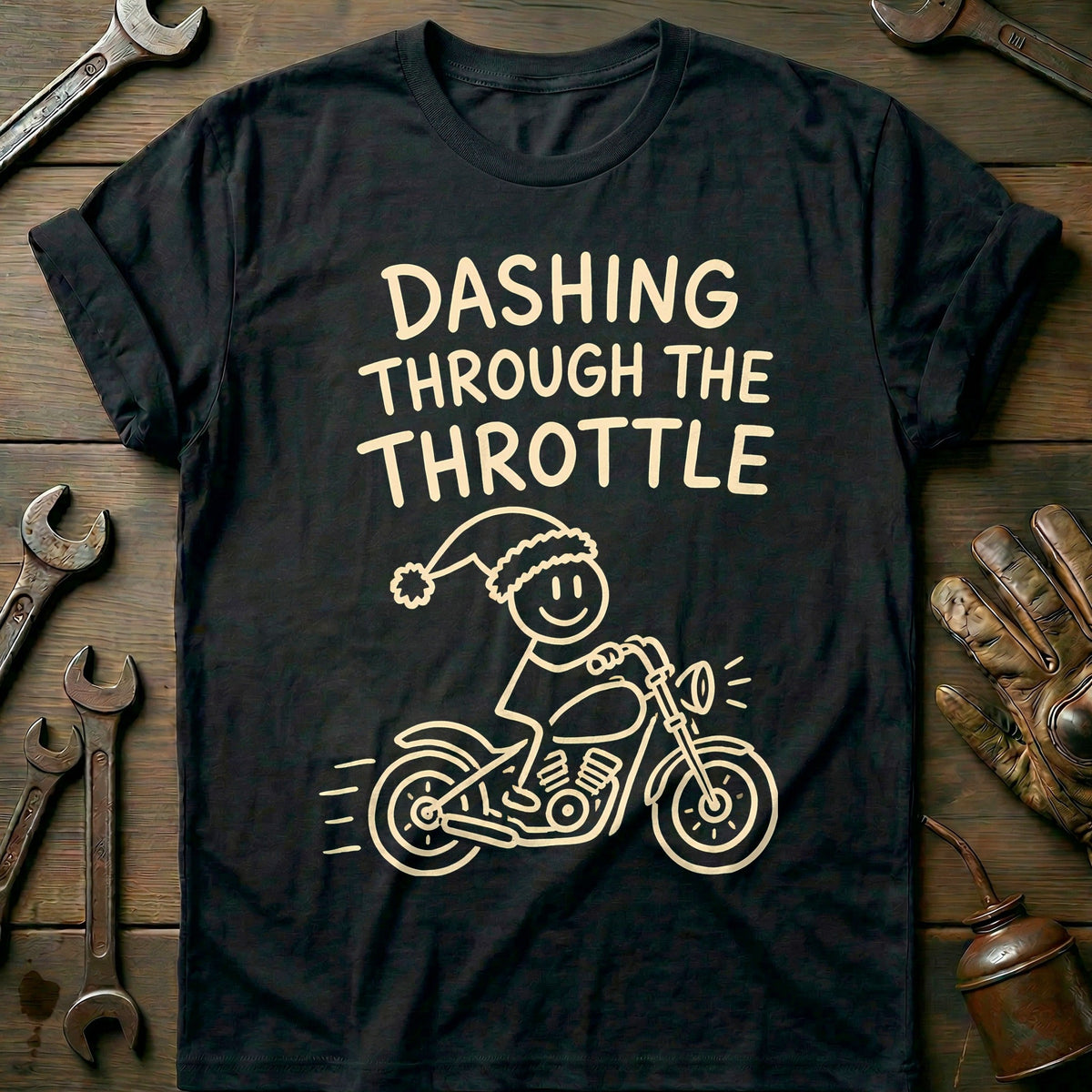 Dashing Throttle Motorcycle T-Shirt US product image 3