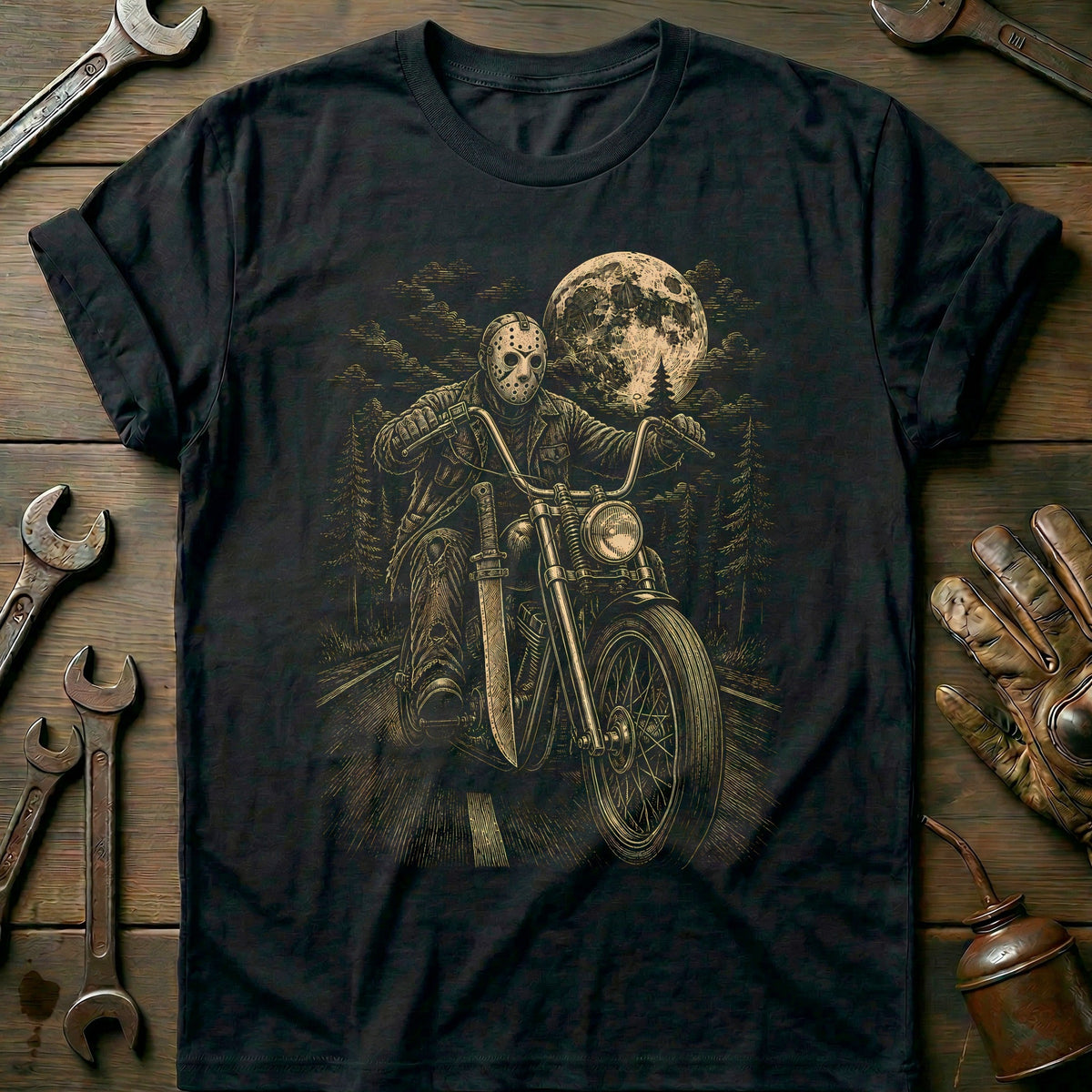 Dead Throttle Motorcycle T-Shirt product image 2