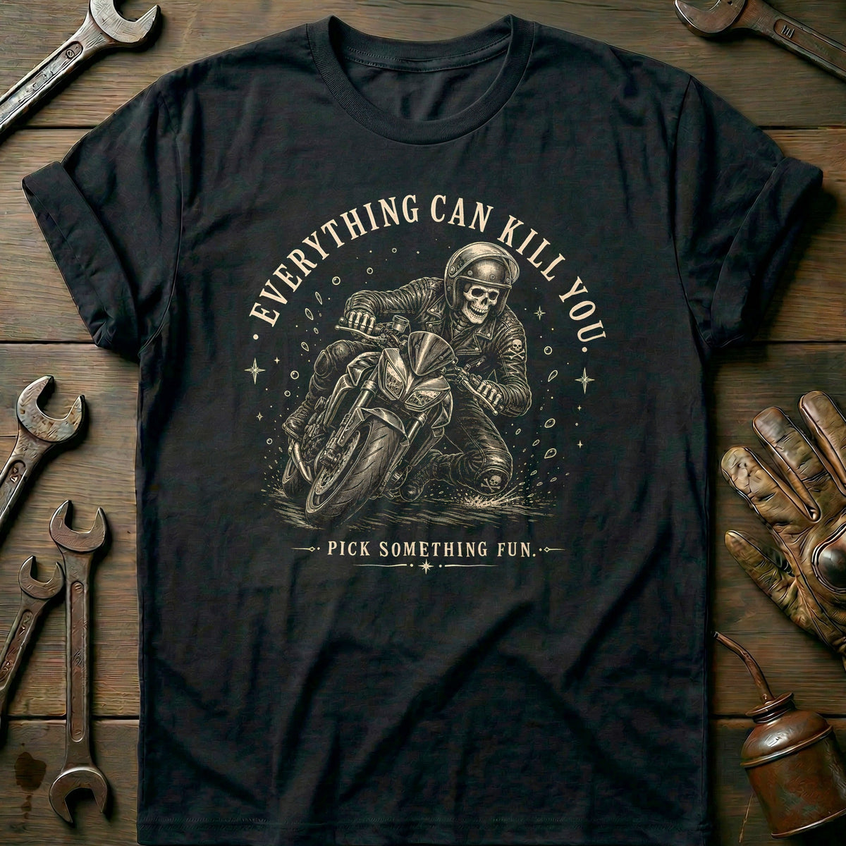 Everything Can Kill You Pick Something Fun 3 Motorcycle product image 2