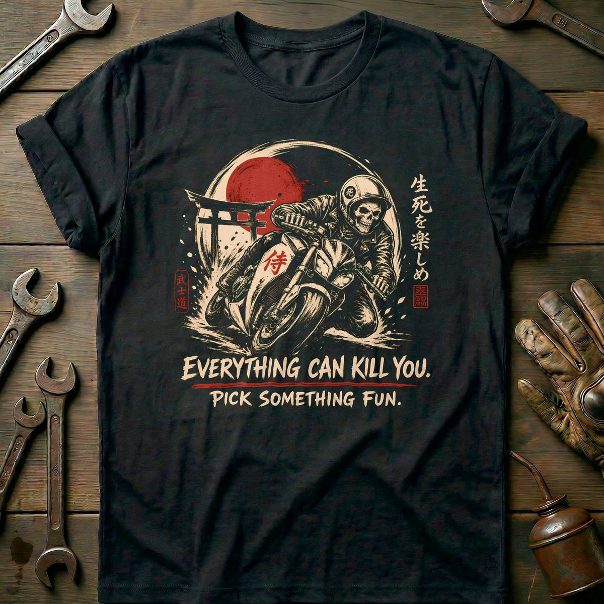 Everything Can Kill You Pick Something Fun 40 Motorcycle product image 2