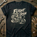 Flight is an Option Not Dinner Motorcycle T-Shirt product image 1
