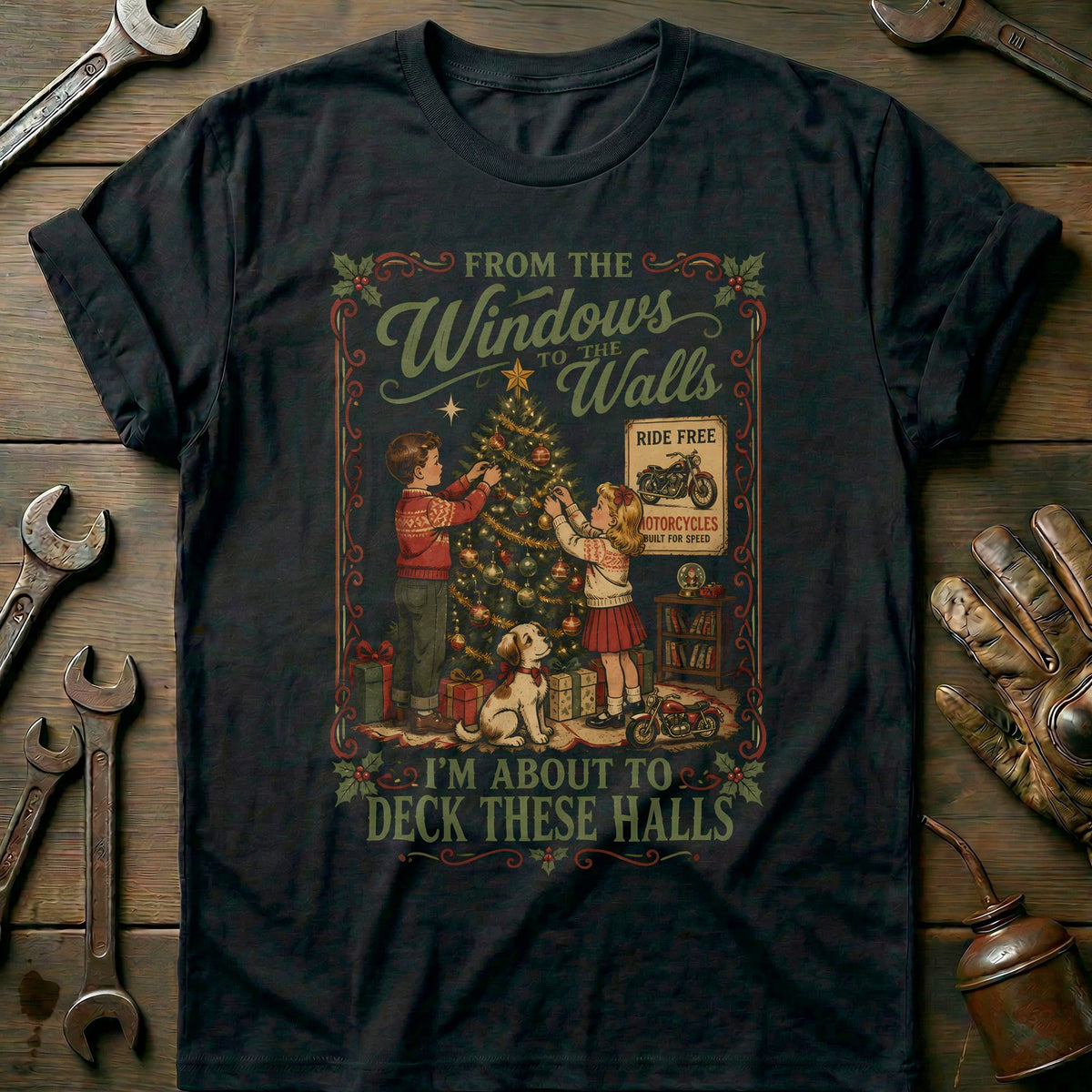 From the Windows to Walls Motorcycle T-Shirt GC product image 3