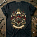 Heraldic Crest Motorcycle T-Shirt AU product image 1