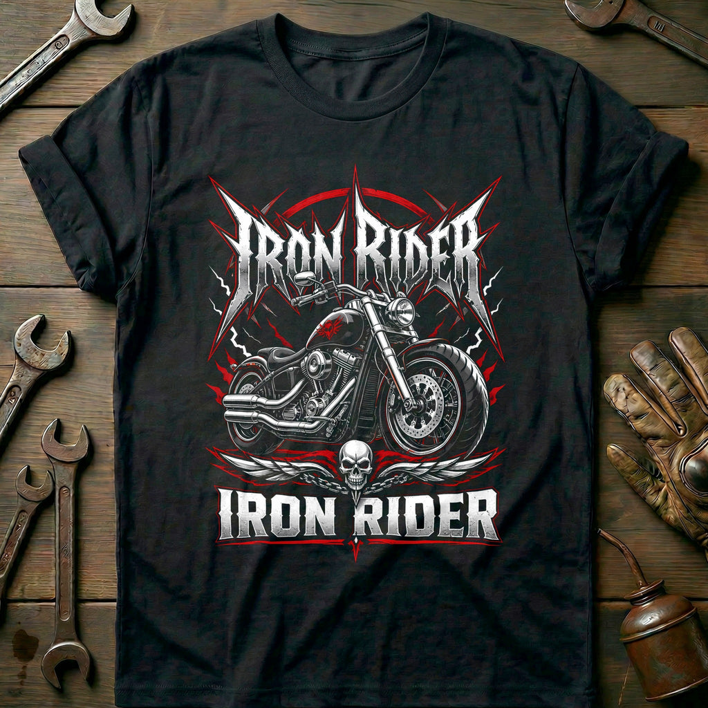 Iron Rider Motorcycle T-Shirt US product image 2