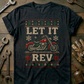 Let It Rev Motorcycle T-Shirt AU product image 1