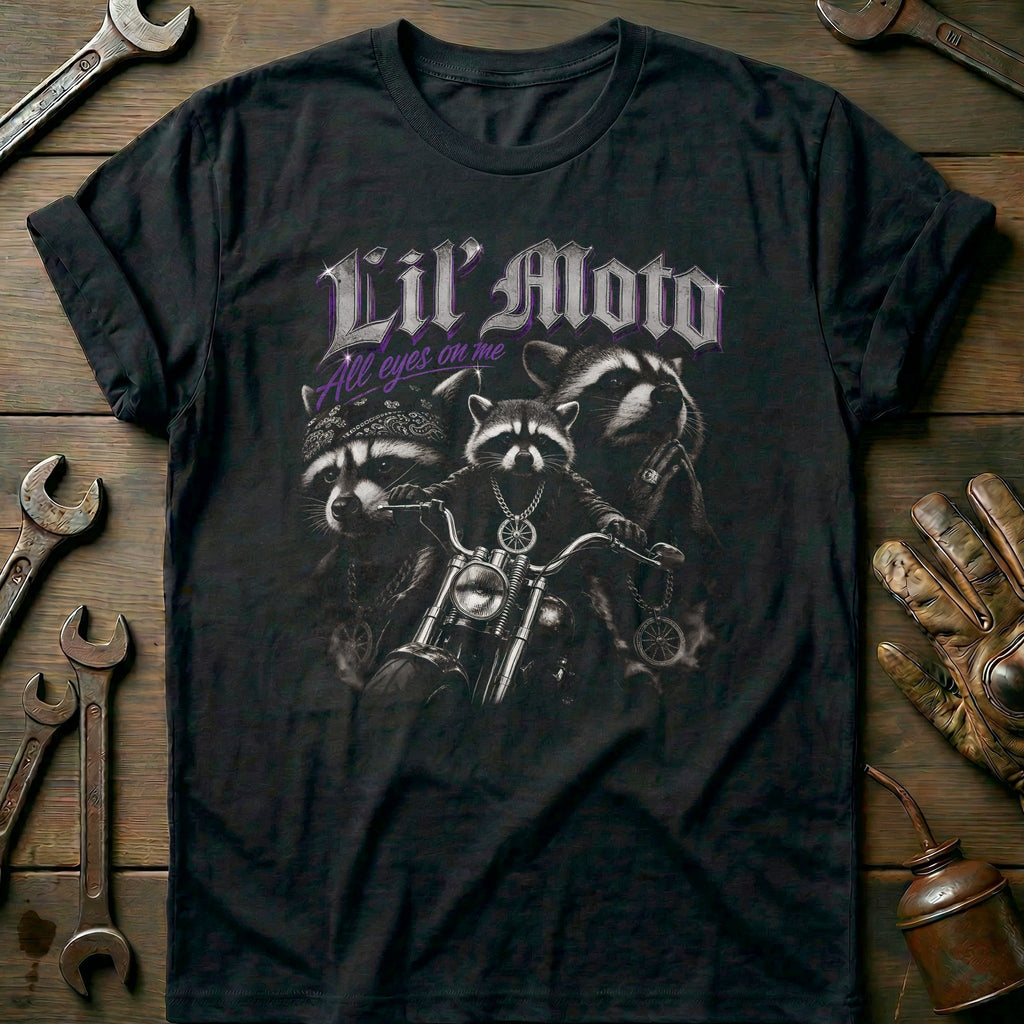 Lil Moto All Eyes on Me Motorcycle T-Shirt EU product image 2