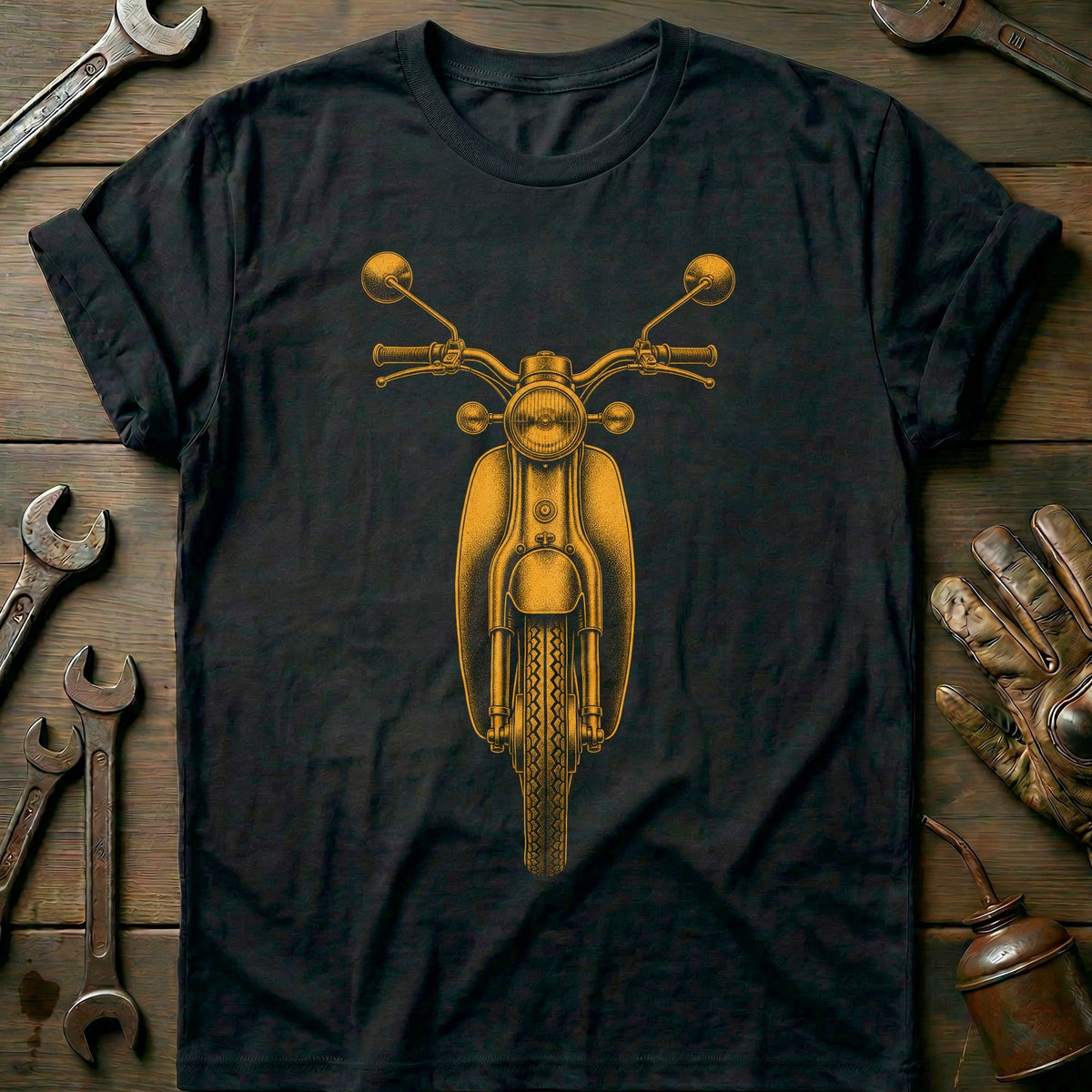 Moped Motorcycle T-Shirt US product image 2
