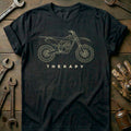 Motocross Therapy 34 Motorcycle T-Shirt product image 1