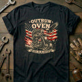 Outrun the Oven Ride or Be Basted Motorcycle T-Shirt US product image 1
