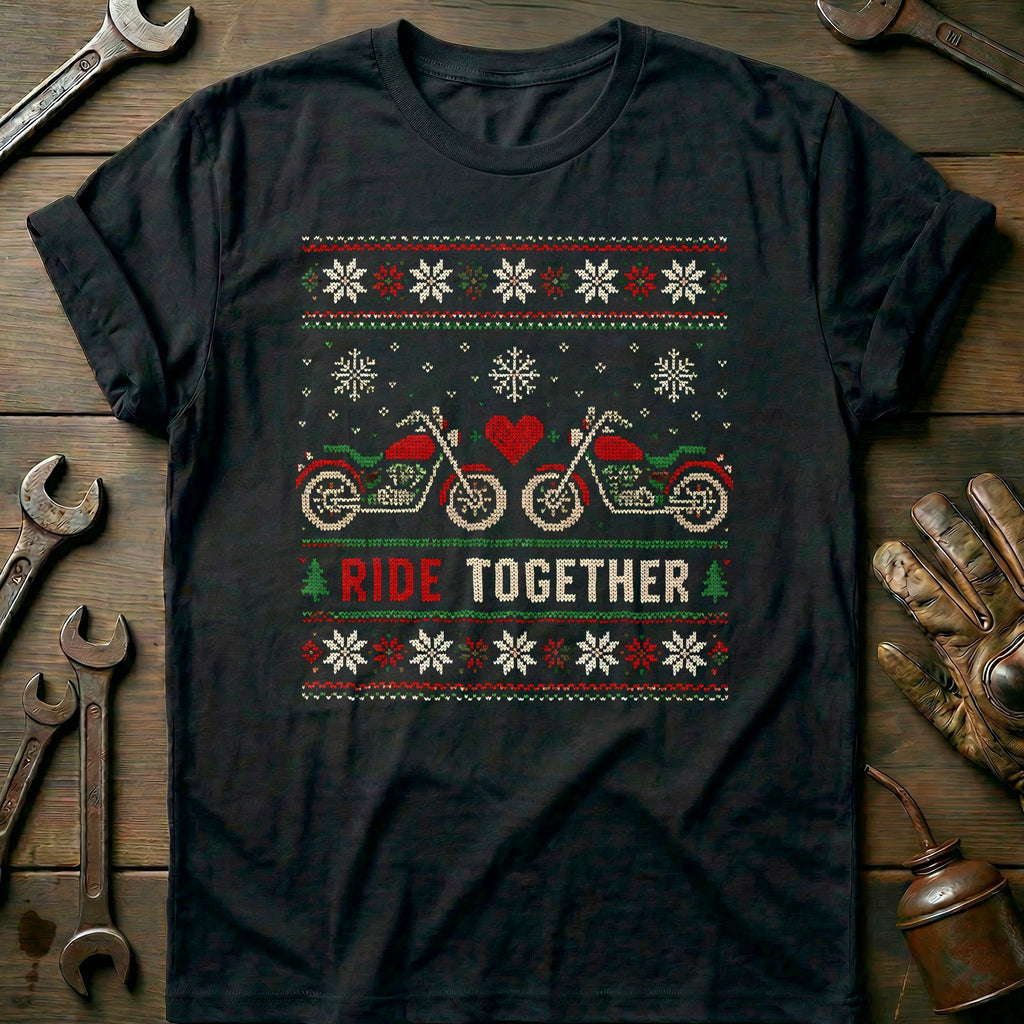 Ride Together Sweater Motorcycle T-Shirt US product image 3