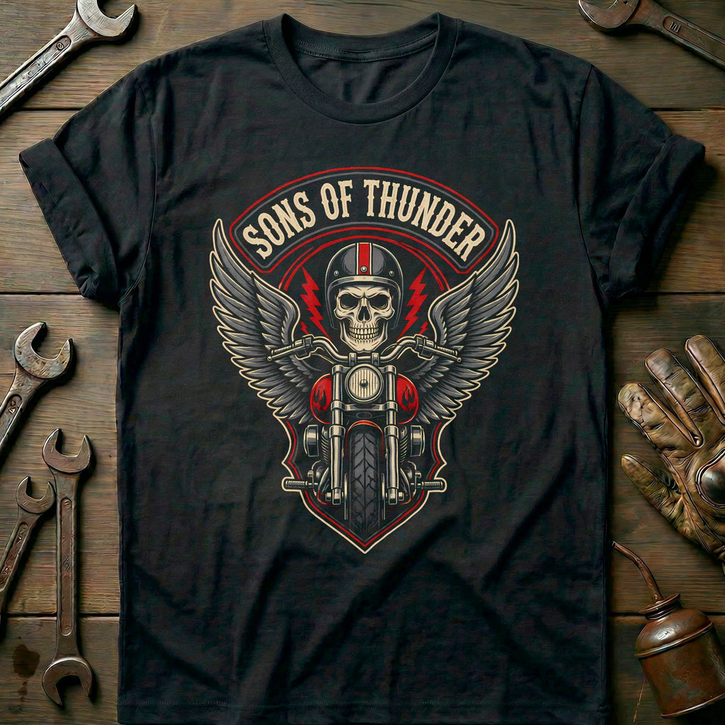 Sons of Thunder Motorcycle T-Shirt US product image 2