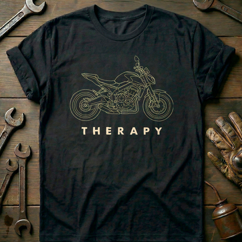 Streetfighter Therapy 41 Motorcycle T-Shirt EU product image 3