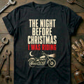 The Night Before Christmas I Was Riding Motorcycle T-Shirt product image 1