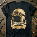 The Older I Get Faster I Was Motorcycle T-Shirt AU product image 1