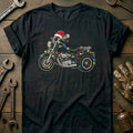 Trike Christmas Lights Motorcycle T-Shirt AU product image 1