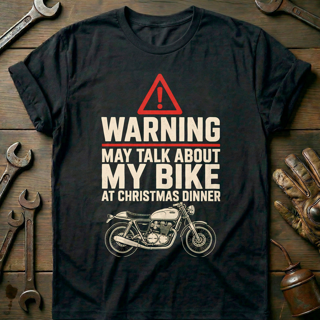 Warning May Talk About my Bike at Christmas Dinner product image 3