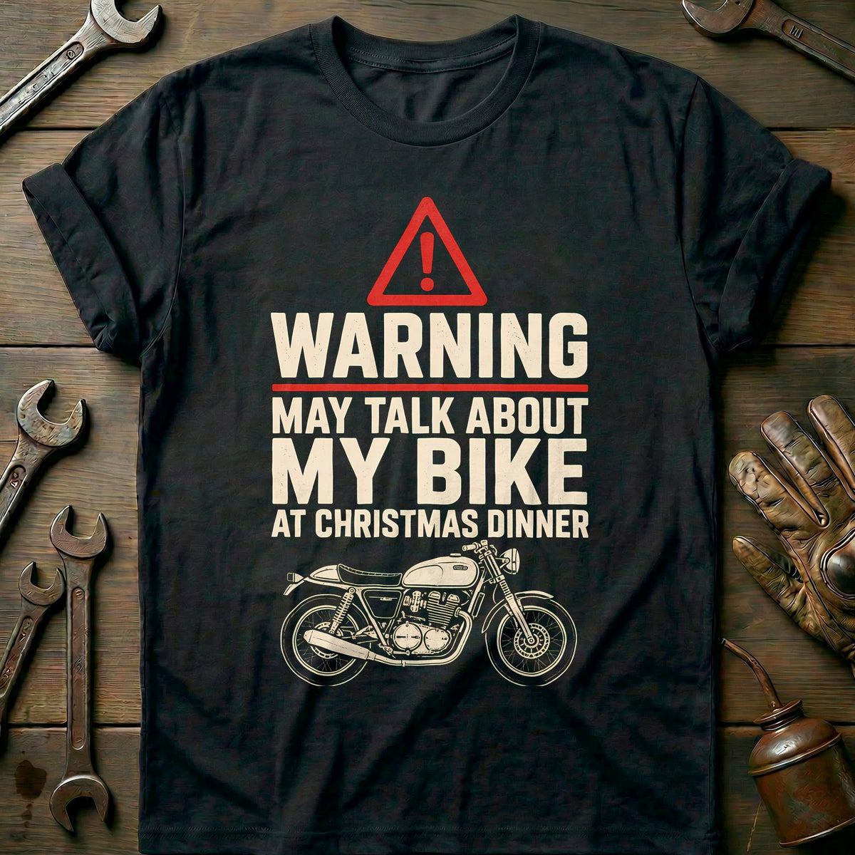 Warning May Talk About my Bike at Christmas Dinner product image 3