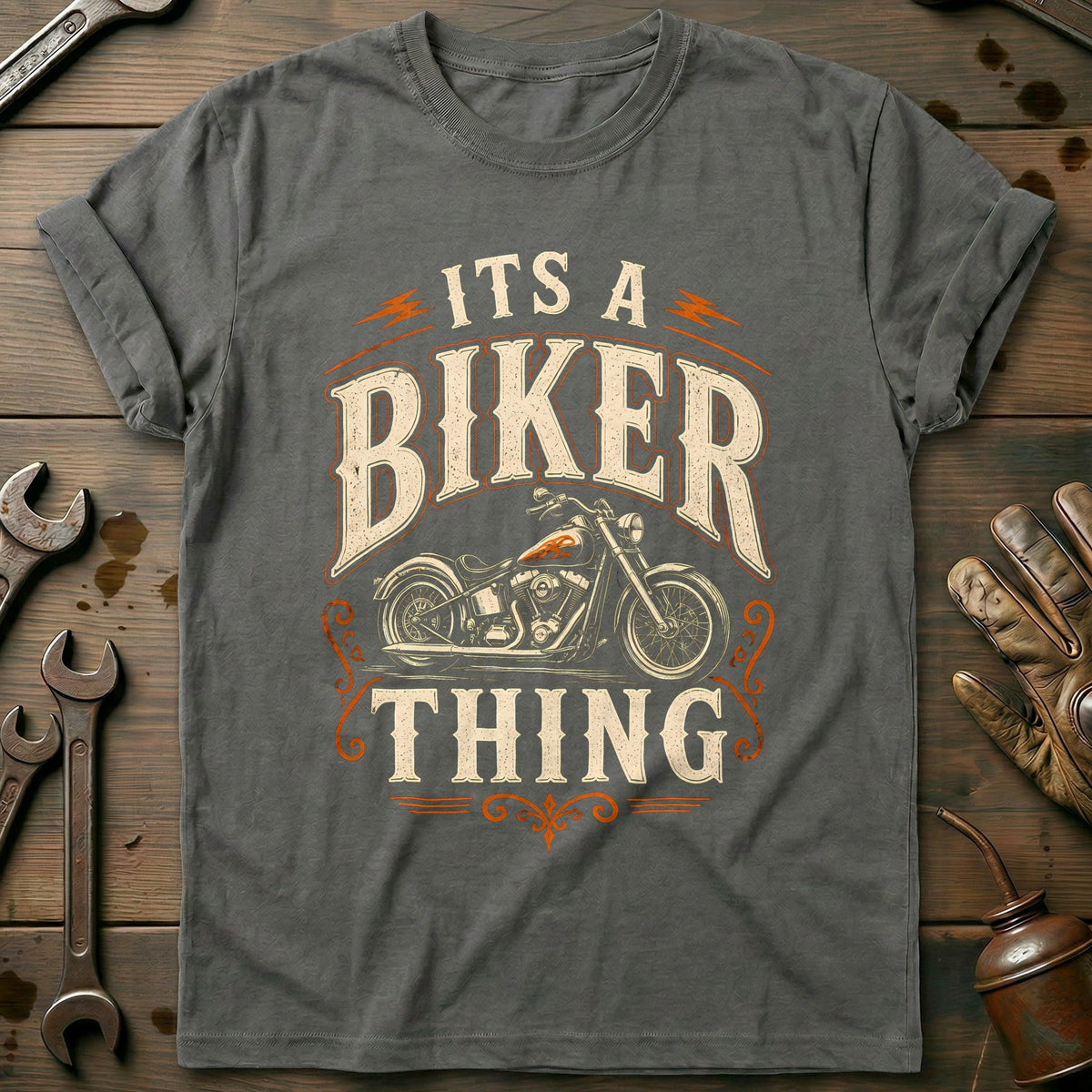 Biker Thing Motorcycle T-Shirt GC product image 3