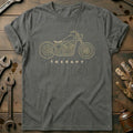 Bobber Therapy Motorcycle T-Shirt EU product image 1