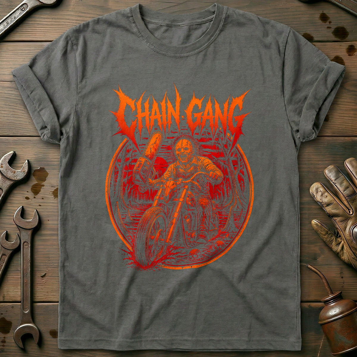 Chain Gang Motorcycle T-Shirt EU product image 4