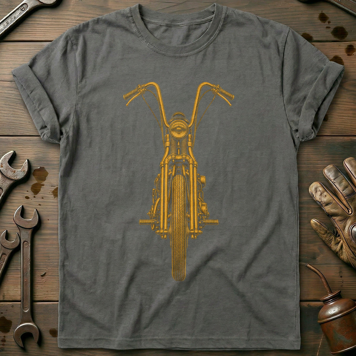 Chopper Motorcycle T-Shirt AU product image 1