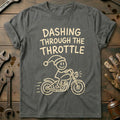 Dashing Throttle Motorcycle T-Shirt GC product image 1