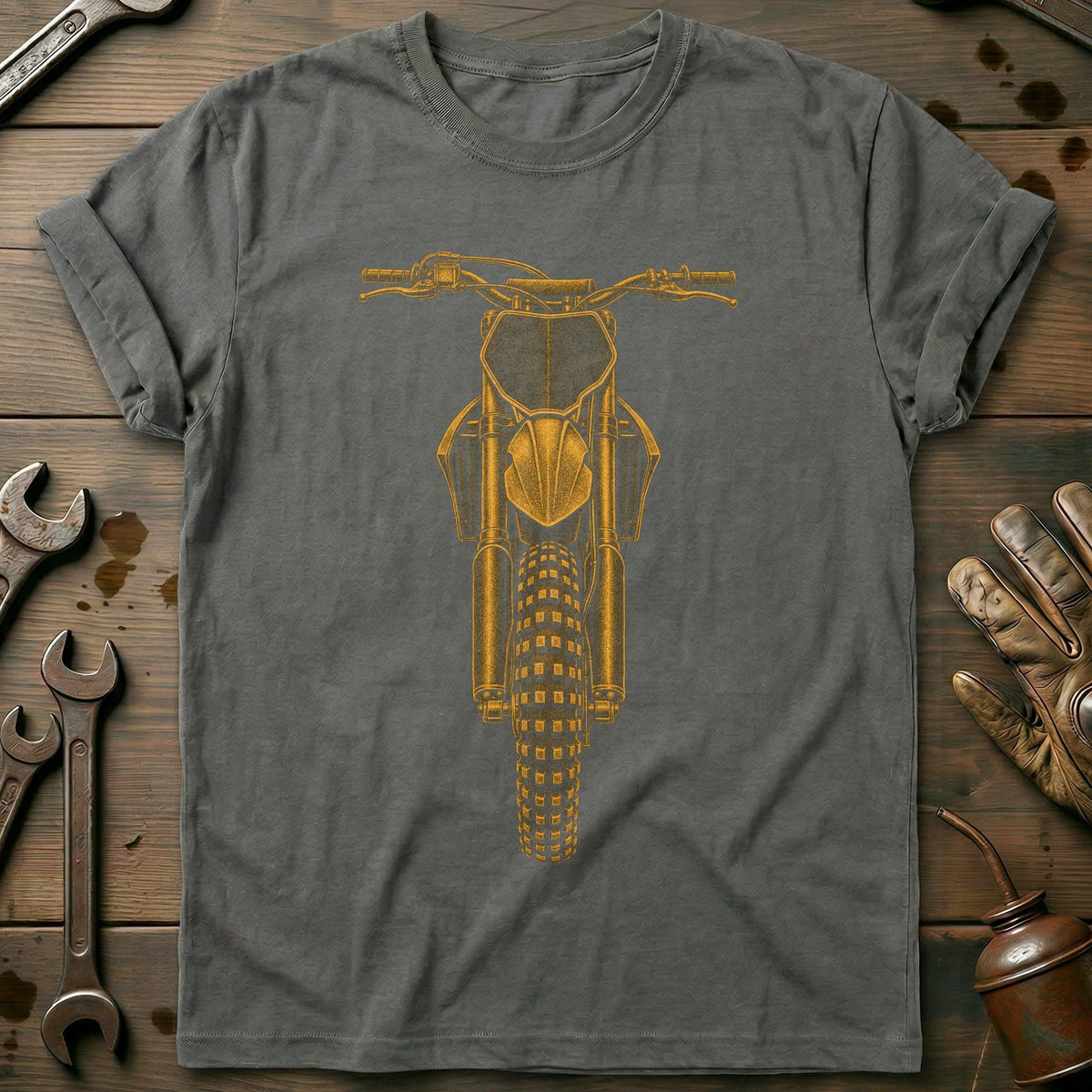 Dirtbike Motorcycle T-Shirt US product image 4
