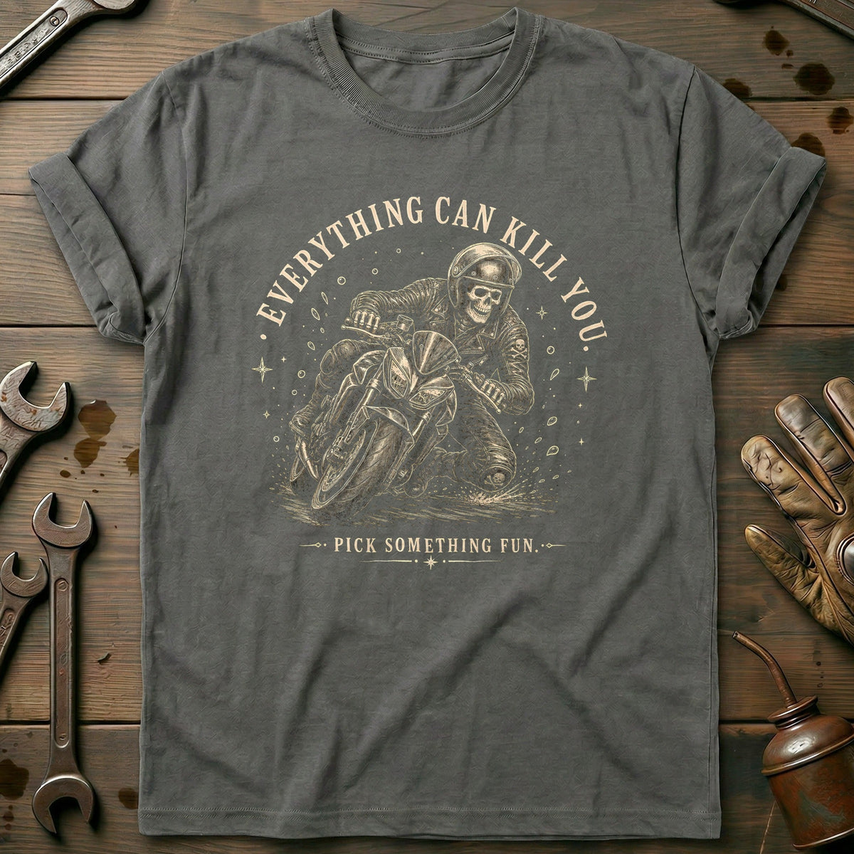 Everything Can Kill You Pick Something Fun 3 Motorcycle product image 3