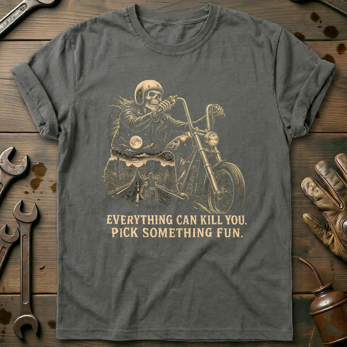 Everything Can Kill You Pick Something Fun 41 Motorcycle product image 3