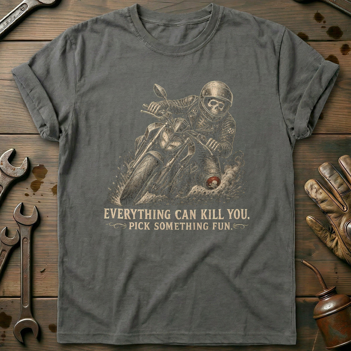 Everything Can Kill You Pick Something Fun 45 Motorcycle product image 3
