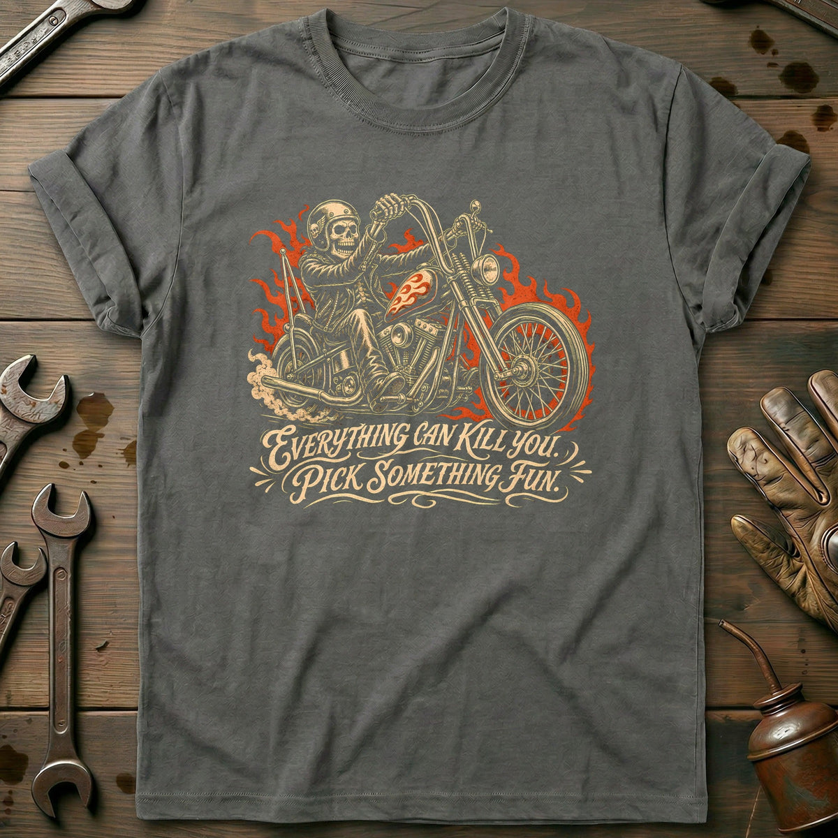 Everything Can Kill You Pick Something Fun 48 Motorcycle product image 3