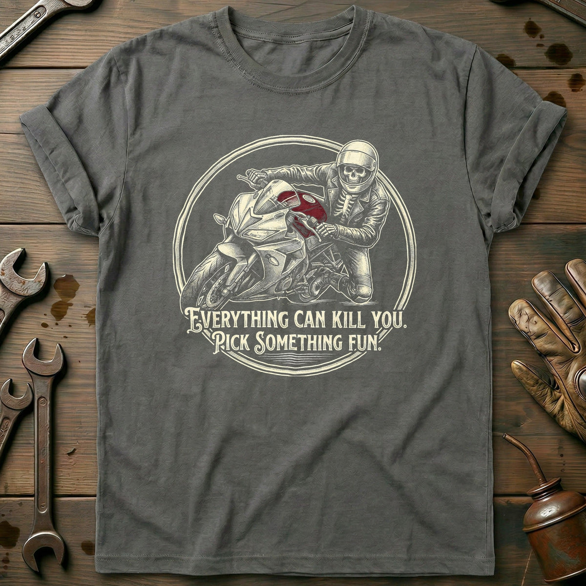 Everything Can Kill You Pick Something Fun 5 Motorcycle product image 4