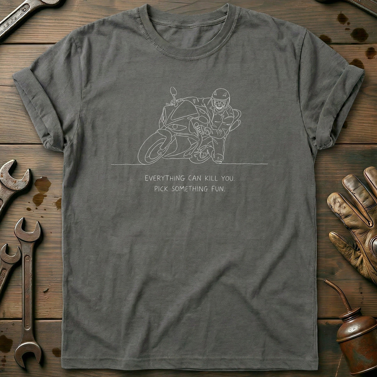 Everything Can Kill You Pick Something Fun 6 Motorcycle product image 1
