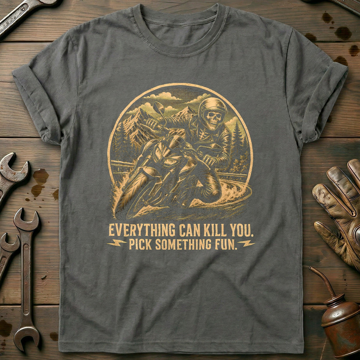 Everything Can Kill You Pick Something Fun 8 Motorcycle product image 3