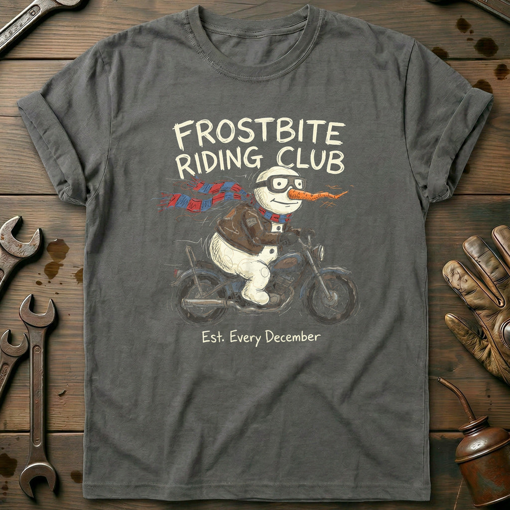 Frostbite Riding Club Motorcycle T-Shirt US product image 4