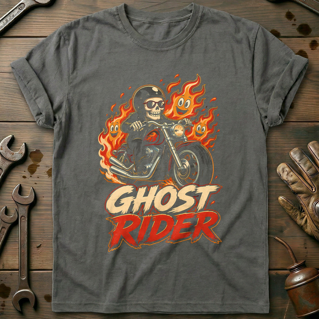 Ghost Rider Motorcycle T-Shirt product image 4