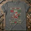 Ho Ho Ho Santa Biker Sweater Motorcycle T-Shirt EU product image 1