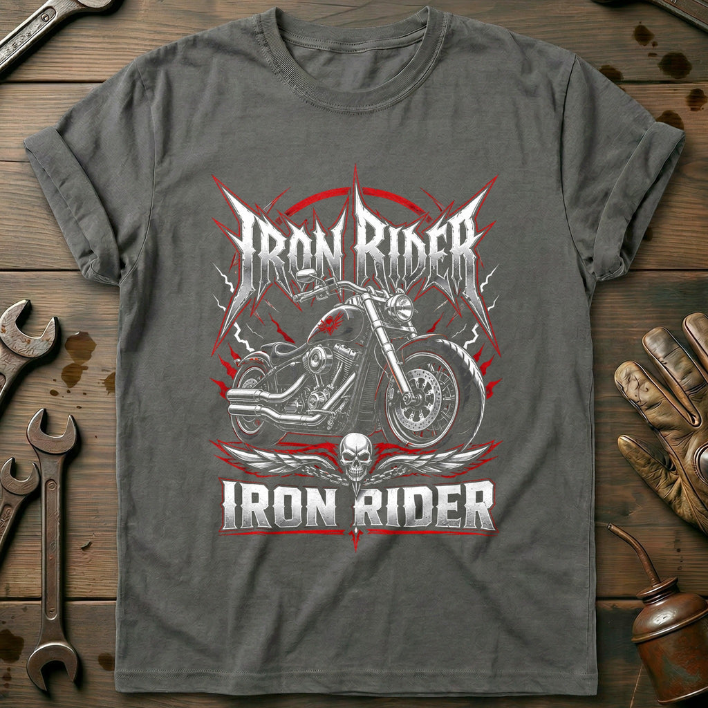 Iron Rider Motorcycle T-Shirt US product image 3