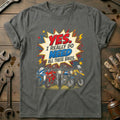 Popart Halftone Motorcycle T-Shirt product image 1