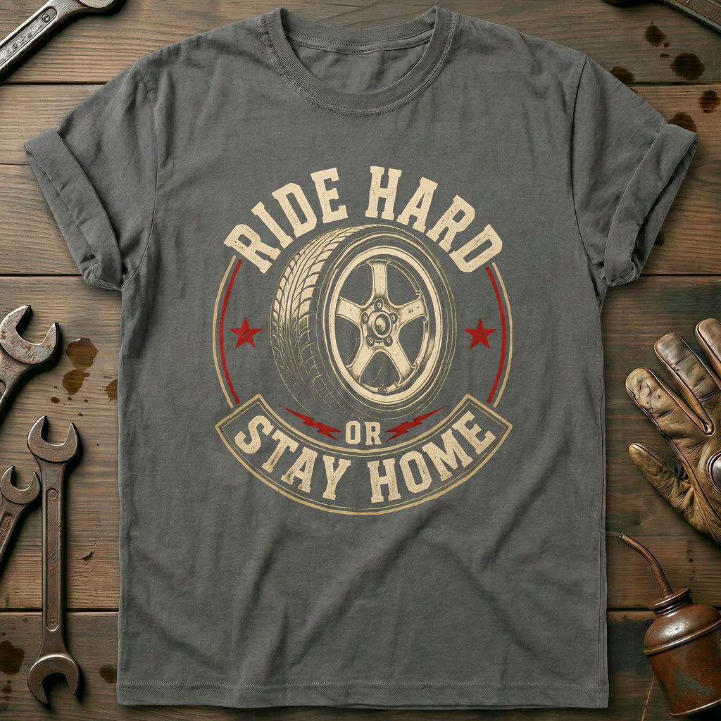 Ride Hard Motorcycle T-Shirt product image 1
