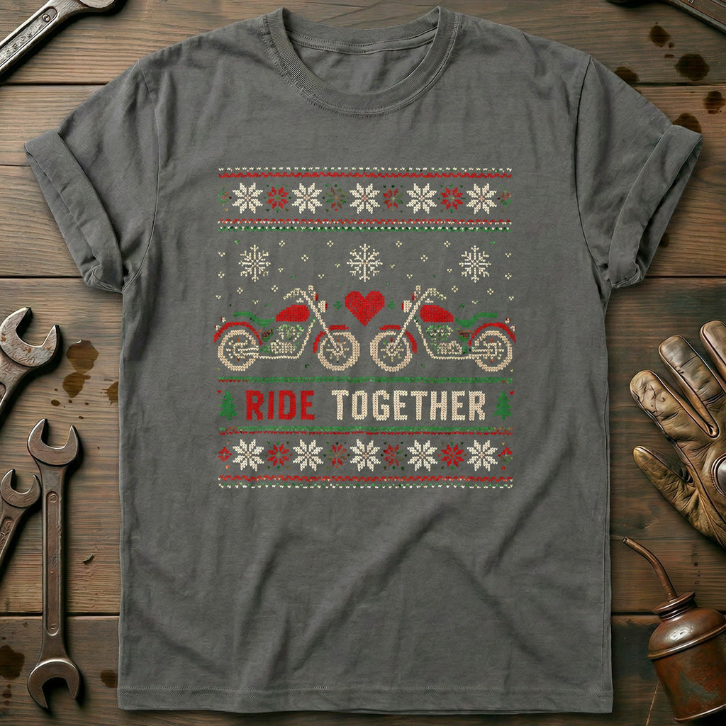 Ride Together Sweater Motorcycle T-Shirt GC product image 1