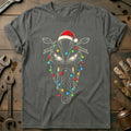 Sportbike Christmas Lights Motorcycle T-Shirt EU product image 1