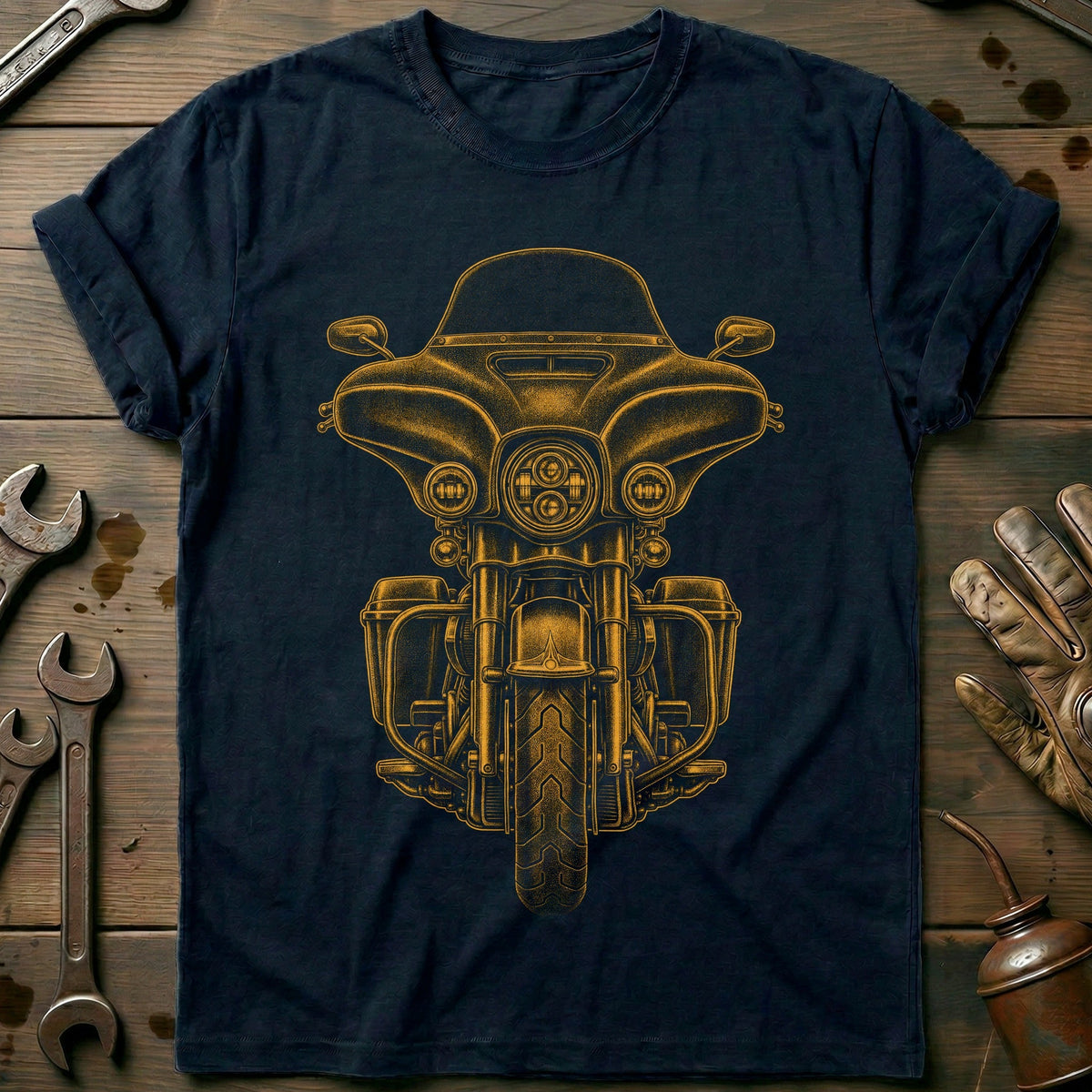 Bagger Motorcycle T-Shirt AU product image 2