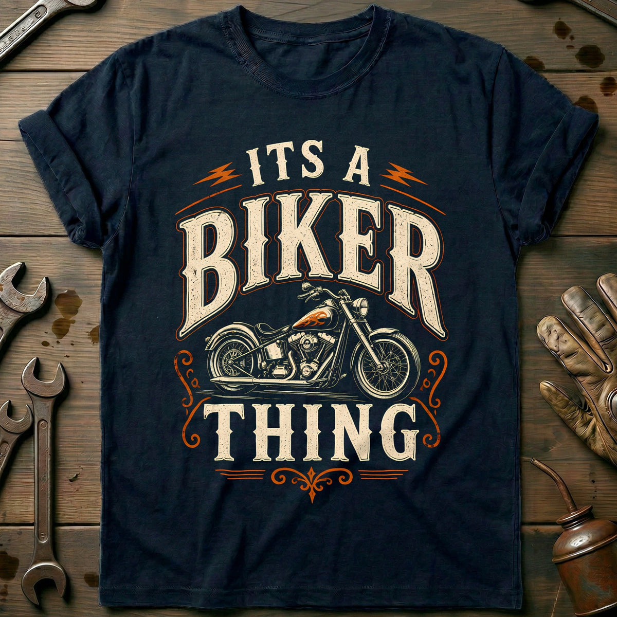 Biker Thing Motorcycle T-Shirt AU product image 1