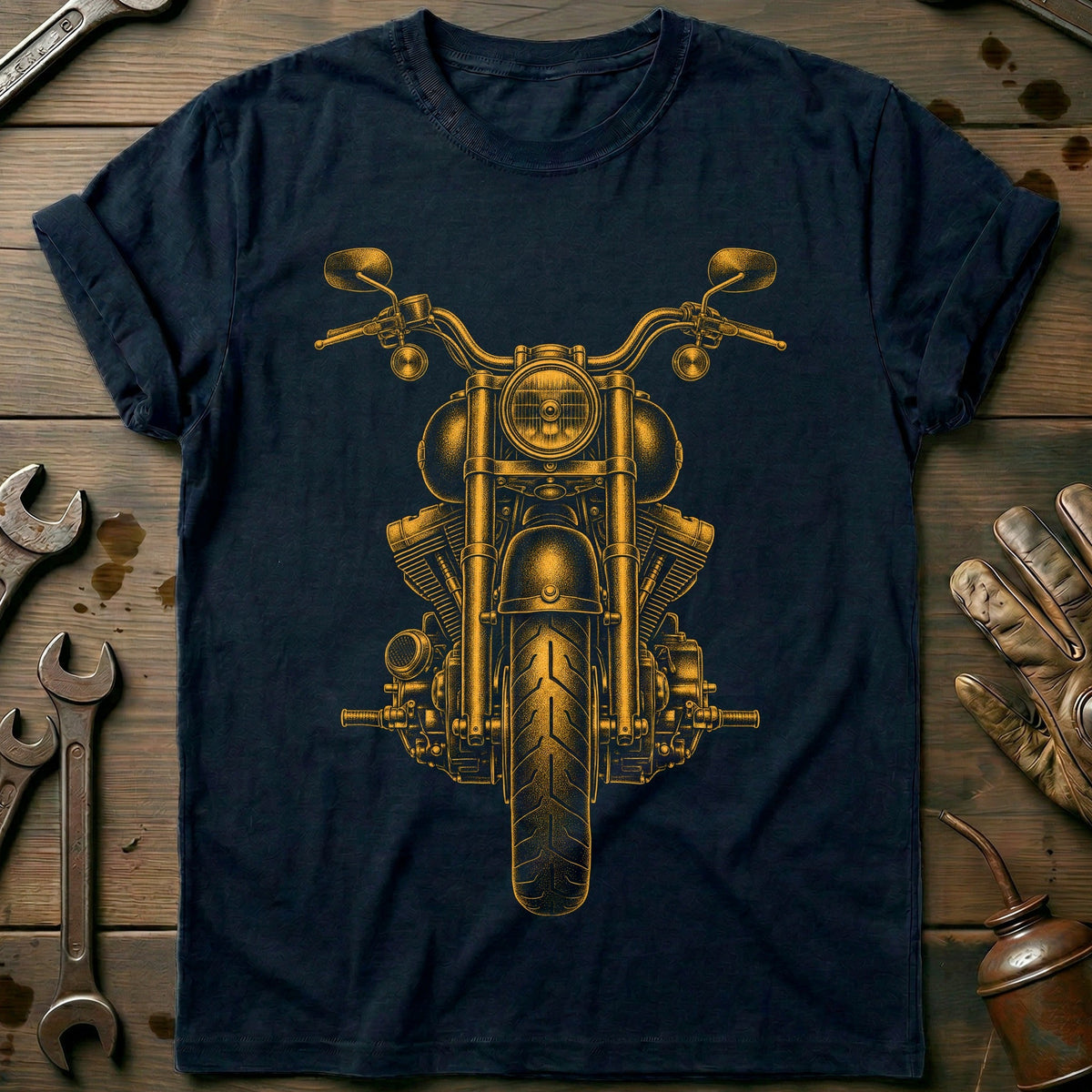 Cruiser Motorcycle T-Shirt AU product image 2