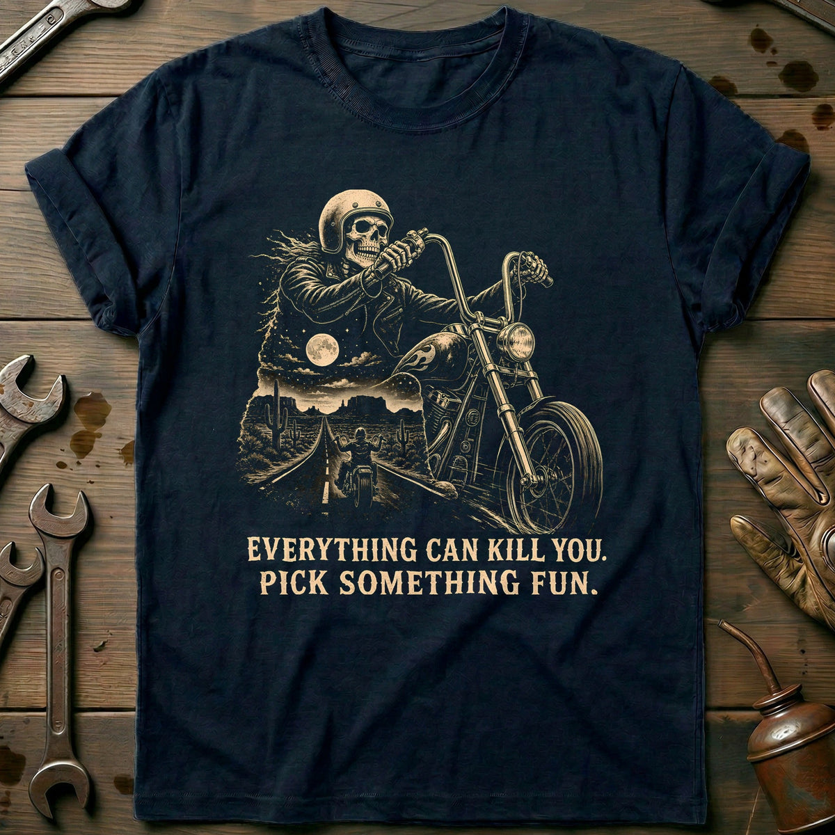 Everything Can Kill You Pick Something Fun 41 Motorcycle product image 1